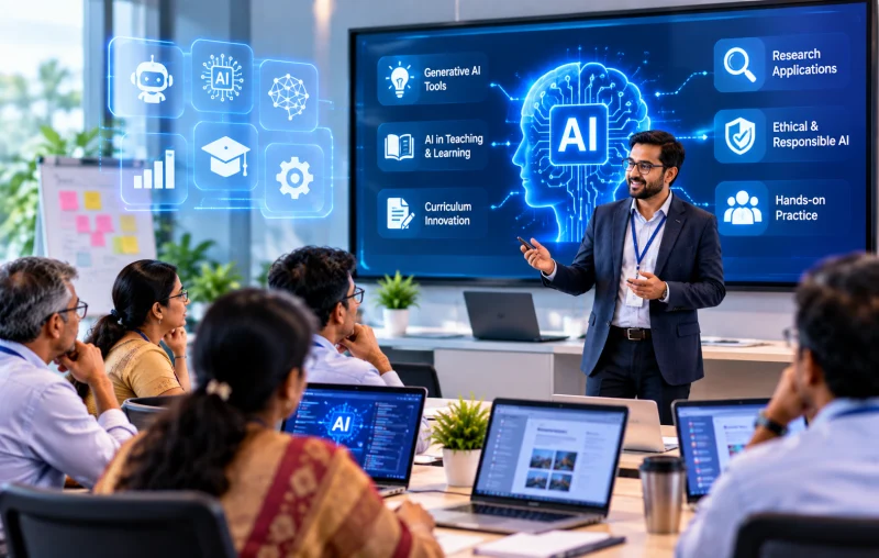 Faculty development workshop on AI